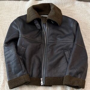 Bagatelle Sherpa Aviator Jacket